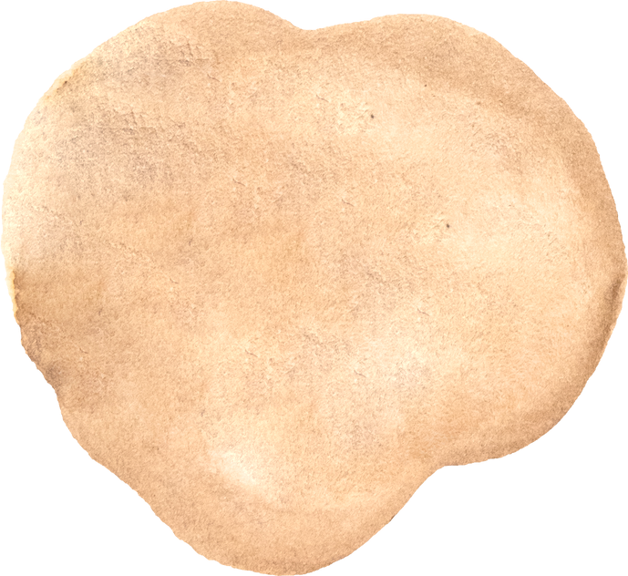 Watercolor Beige Painted Abstract Element