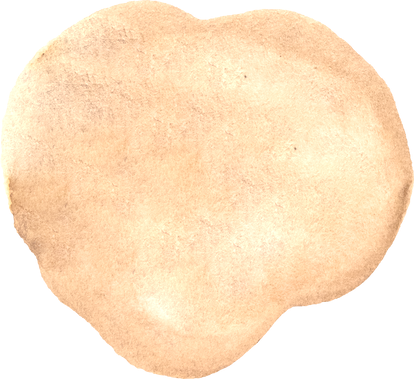 Watercolor Beige Painted Abstract Element